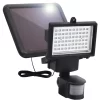 vidaXL Garden Solar Powered LED Spotlight with Sensor Black - Image 3