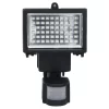vidaXL Garden Solar Powered LED Spotlight with Sensor Black - Image 5
