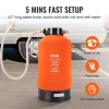 VEVOR RV Water Softener, 16,000 Grain Portable Water Softener, with 3/4" Brass Fittings and 42" Hose, Soften Hard Water Filter System for RVs, Trailers, Boats, Mobile Car Washing, Pressure Washing - Image 4