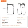VEVOR Folding Walker Aluminum Mobility Walker Aid with Adjustable Height 350LBS - Image 6