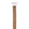 vidaXL Rope 100% Jute 0.6" 3937" - Image 12