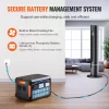 VEVOR Portable Power Station Solar Generator 1843Wh 2400W with 13 Charging Ports - Image 15